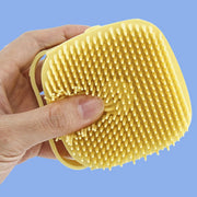 Pet Bath Massage Gloves for Dogs & Cats — product photo 11 · colors: Heart-shaped Pink, Square Blue, Heart-shaped Yellow, Heart-shaped Blue, Square Pink, Square Yellow