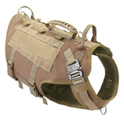 Military Tactical Harness with MOLLE Pouches — product photo 7 · colors: Blank Khaki Harness, Khaki with bag, Blank Black Harness, Black with bag
