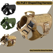 Reflective Tactical Harness with Soft Handle — product photo 1 · colors: Green, Camouflage, Khaki, Khaki set, Black
