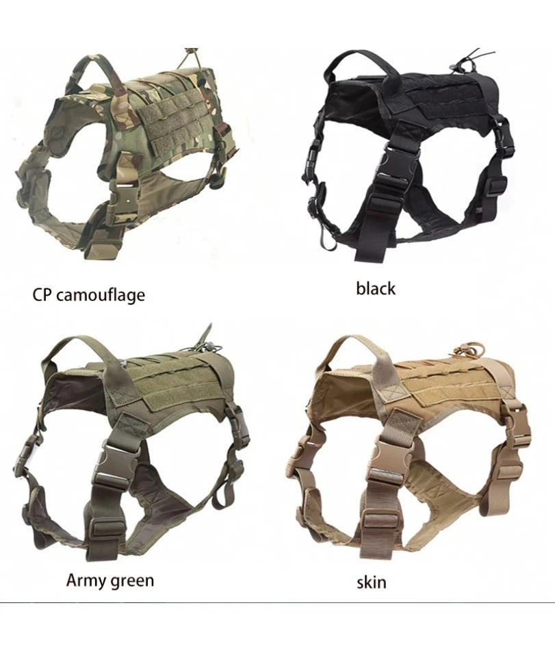 Quick-Release Tactical Training Harness — product photo 3 · colors: skin, black, Army green, CP camouflage