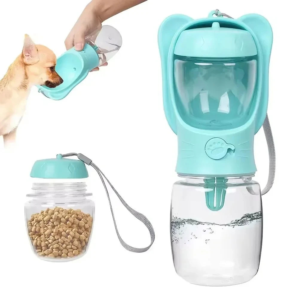 Rover 2-in-1 Travel Water Bottle — product photo 1 · colors: Pink-350ml, White-350ml, Blue-350ml
