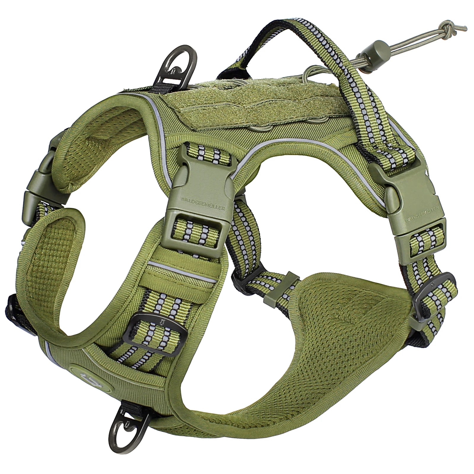 Breathable MOLLE Tactical Harness — Reflective — product photo 9 · colors: PURPLE, Dark Khaki, army green, Light Grey