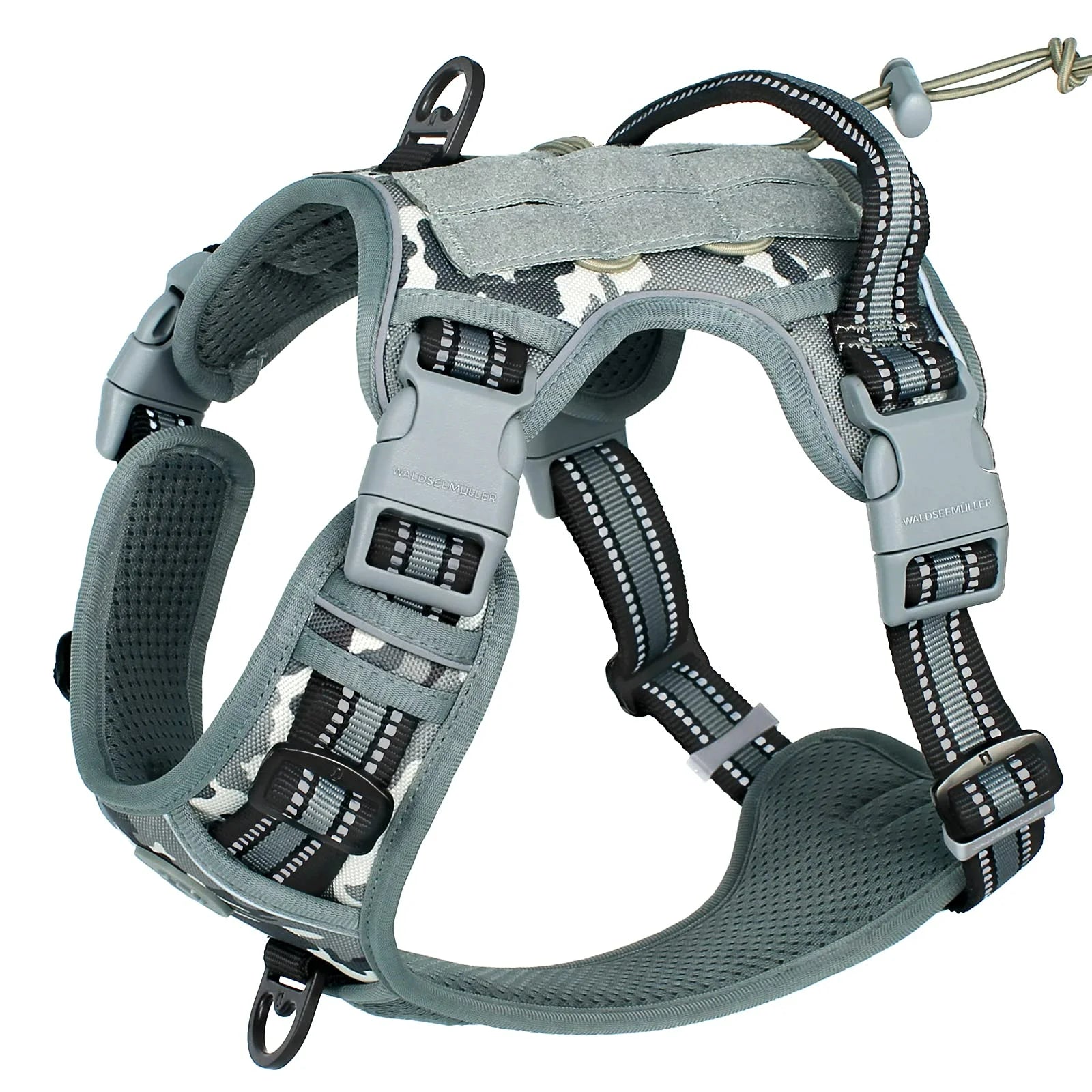 Breathable MOLLE Tactical Harness — Reflective — product photo 10 · colors: PURPLE, Dark Khaki, army green, Light Grey