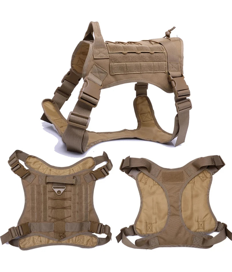 Quick-Release Tactical Training Harness — product photo 2 · colors: skin, black, Army green, CP camouflage