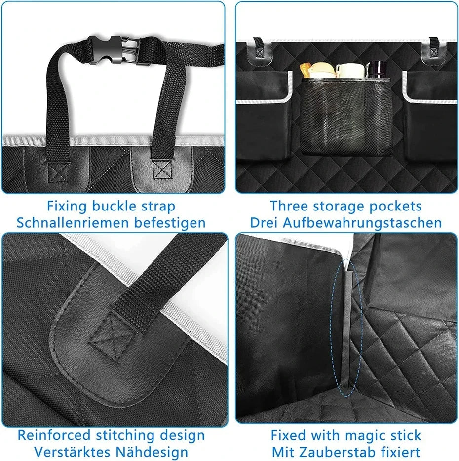 RoadGuard Dog Car Seat Cover — product photo 5 · colors: black