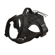 Tactical Dog Harness with Handle — No-Pull Vest — product photo 7 · colors: Black, Khaki, Army green