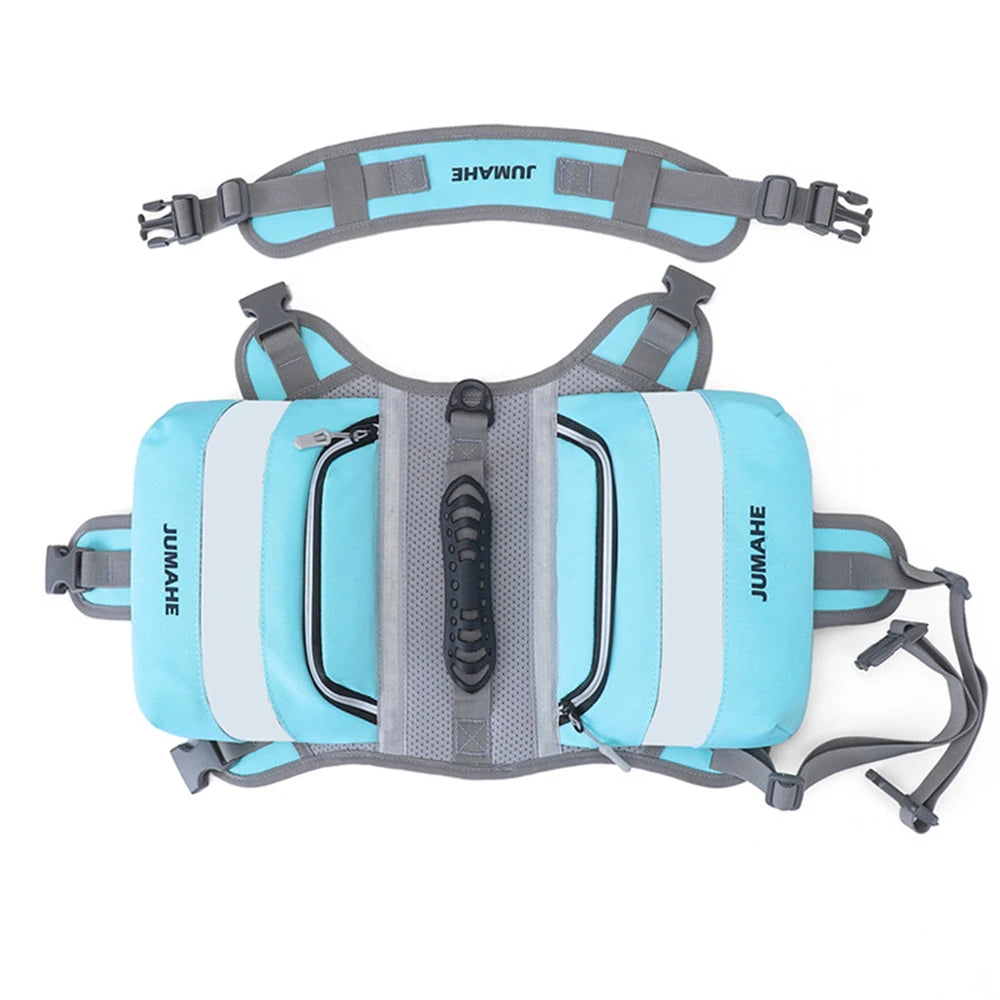 TrailPack Dog Hiking Saddlebag — product photo 10 · colors: Camouflage, YELLOW, Blue, GRAY, green, black