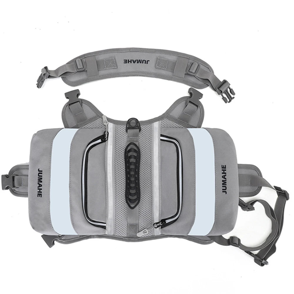 TrailPack Dog Hiking Saddlebag — product photo 11 · colors: Camouflage, YELLOW, Blue, GRAY, green, black