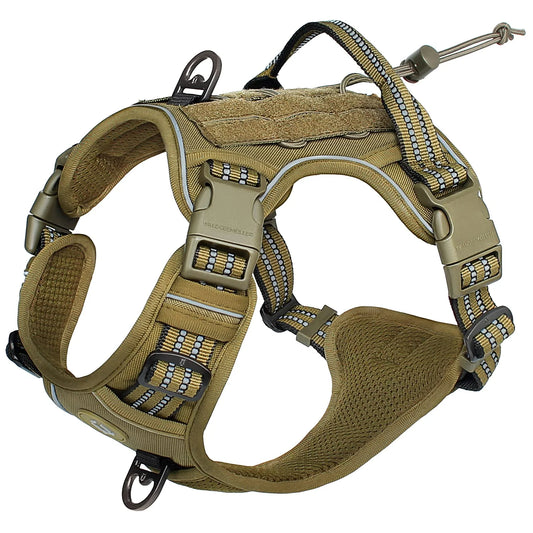 Breathable MOLLE Tactical Harness — Reflective — product photo 2 · colors: PURPLE, Dark Khaki, army green, Light Grey