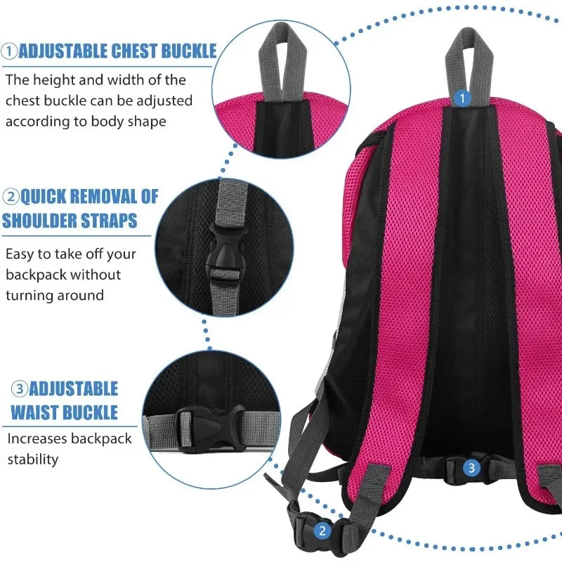 TrailLift Front Dog Carrier — product photo 4 · colors: Orange, Green, Rosered, Red, Black, Blue