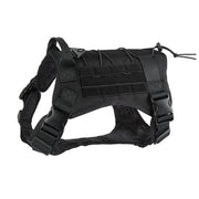 Tactical Dog Harness for Large Breeds — No-Pull Service Vest — product photo 9 · colors: Dark Khaki, army green, black
