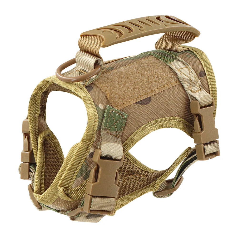 Small Breed Tactical Harness for Puppies & Cats — product photo 10 · colors: Green, Brown, Black Set, CP, Black, Green Set