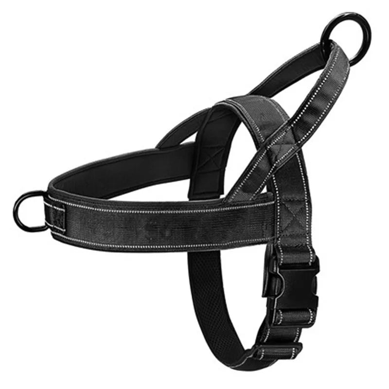 1000D Nylon Anti-Pull Tactical Harness — product photo 8 · colors: Khaki, Black