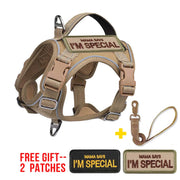Small Dog Tactical Harness with Vertical Handle — product photo 11 · colors: Dog Harness--KHAKI, Dog Harness--K--S, Dog Harness--BLACK, Dog Harness--B--S, Harness--PINK--SET, Harness--BLUE--SET