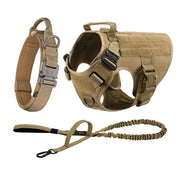 Tactical Dog Harness with Collar & Leash Set — product photo 11 · colors: black 3 pieces, green 2 pieces, camouflage 2 pieces, brown 2 pieces, black 2 pieces, green 3 pieces