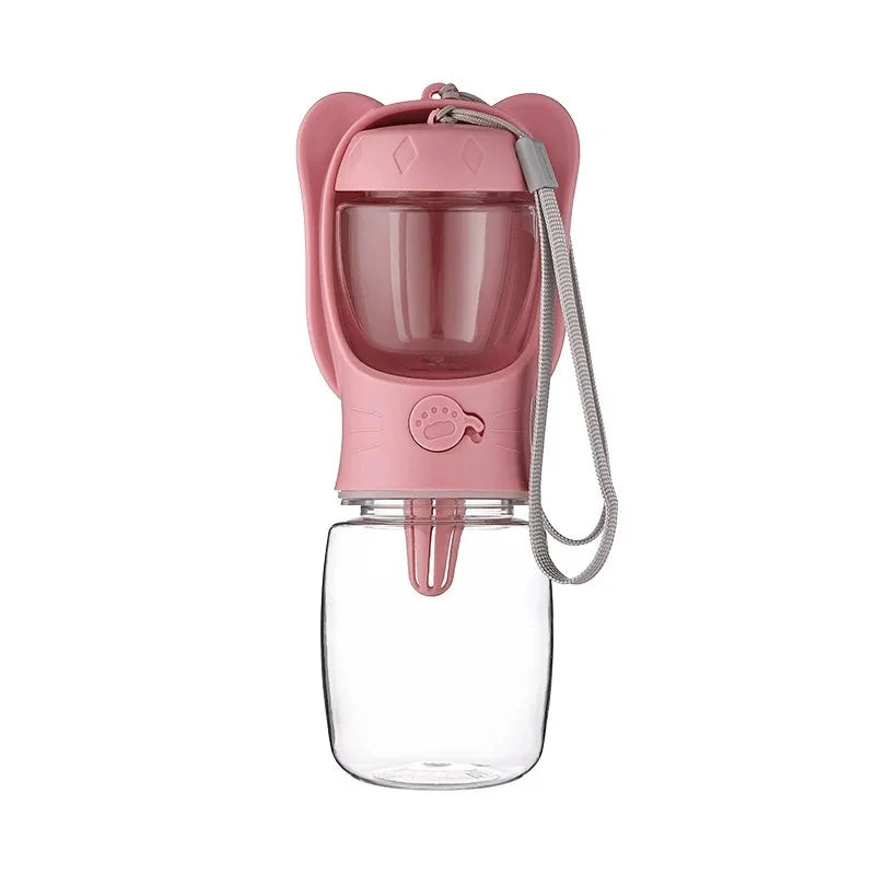 Rover 2-in-1 Travel Water Bottle — product photo 7 · colors: Pink-350ml, White-350ml, Blue-350ml