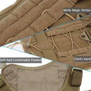 Tactical Dog Harness for Large Breeds — No-Pull Service Vest — product photo 6 · colors: Dark Khaki, army green, black