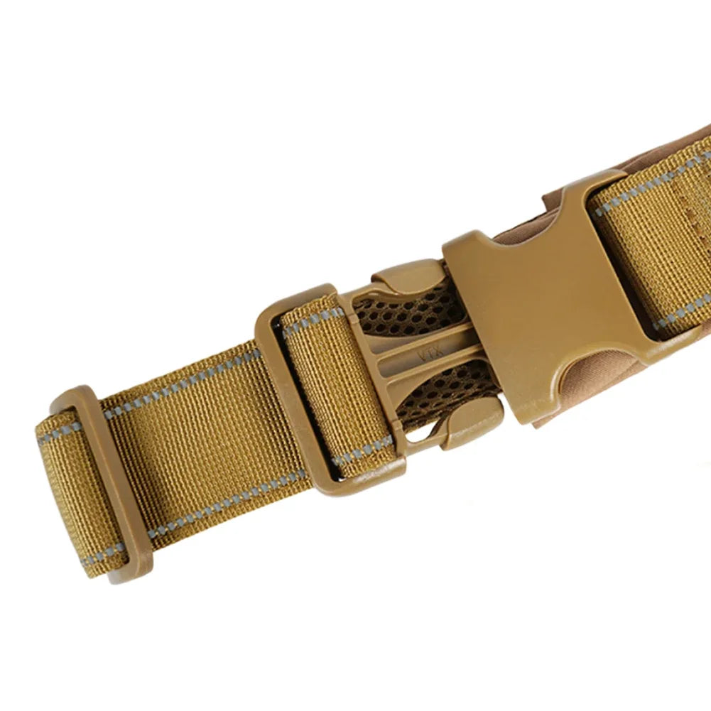 1000D Nylon Anti-Pull Tactical Harness — product photo 4 · colors: Khaki, Black