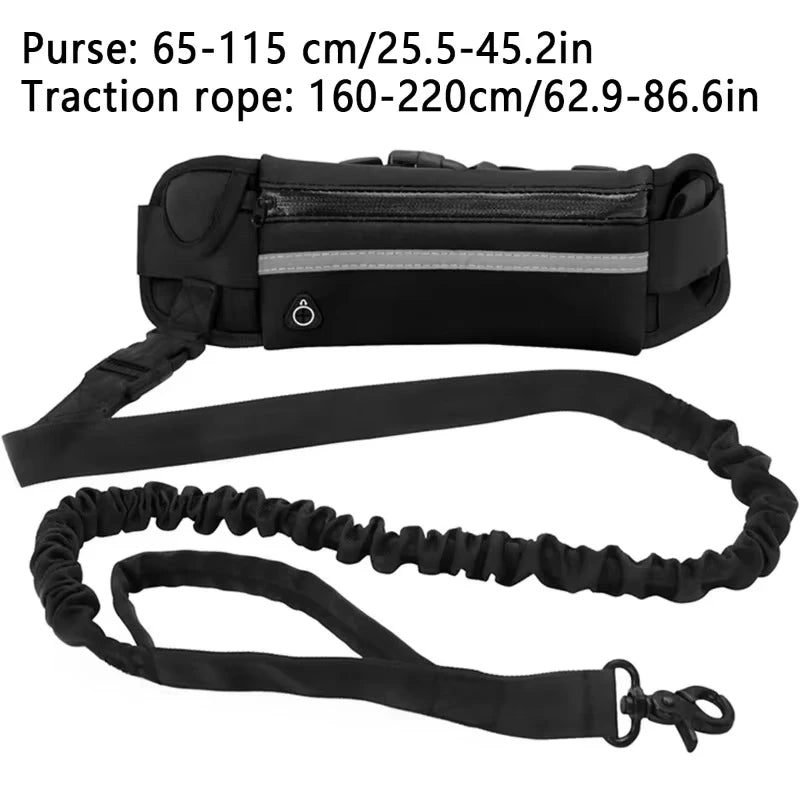 RoamRun Hands-Free Dog Leash — product photo 2 · colors: Red, Black, Blue