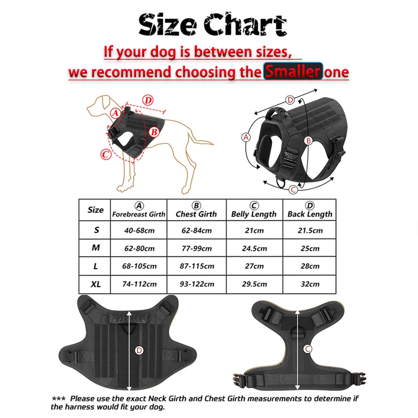 Tactical Dog Harness with Collar & Leash Set — product photo 2 · colors: black 3 pieces, green 2 pieces, camouflage 2 pieces, brown 2 pieces, black 2 pieces, green 3 pieces