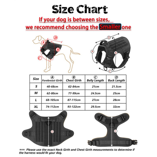 Tactical Dog Harness with Collar & Leash Set — product photo 2 · colors: black 3 pieces, green 2 pieces, camouflage 2 pieces, brown 2 pieces, black 2 pieces, green 3 pieces