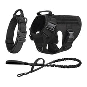 Tactical Dog Harness with Collar & Leash Set — product photo 17 · colors: black 3 pieces, green 2 pieces, camouflage 2 pieces, brown 2 pieces, black 2 pieces, green 3 pieces