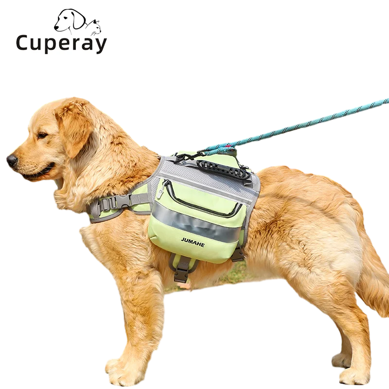 TrailPack Dog Hiking Saddlebag — product photo 1 · colors: Camouflage, YELLOW, Blue, GRAY, green, black