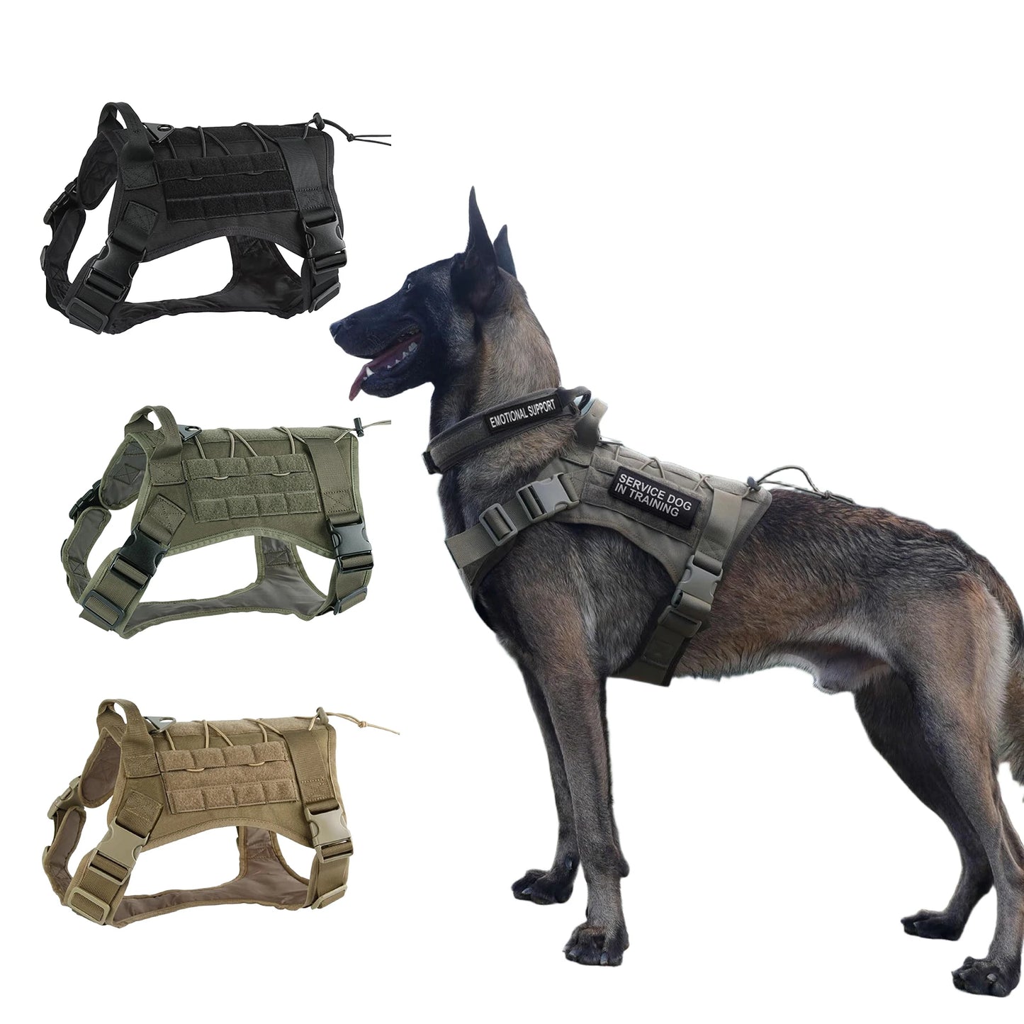 Tactical Dog Harness fo