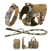 Tactical Dog Harness with Collar & Leash Set — product photo 12 · colors: black 3 pieces, green 2 pieces, camouflage 2 pieces, brown 2 pieces, black 2 pieces, green 3 pieces