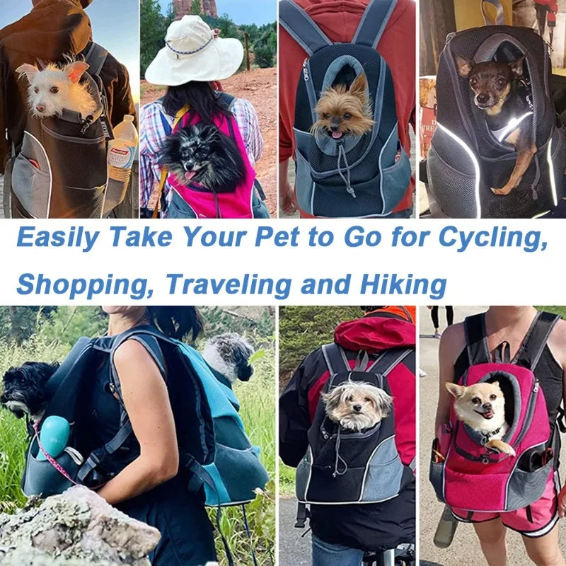 TrailLift Front Dog Carrier — product photo 6 · colors: Orange, Green, Rosered, Red, Black, Blue