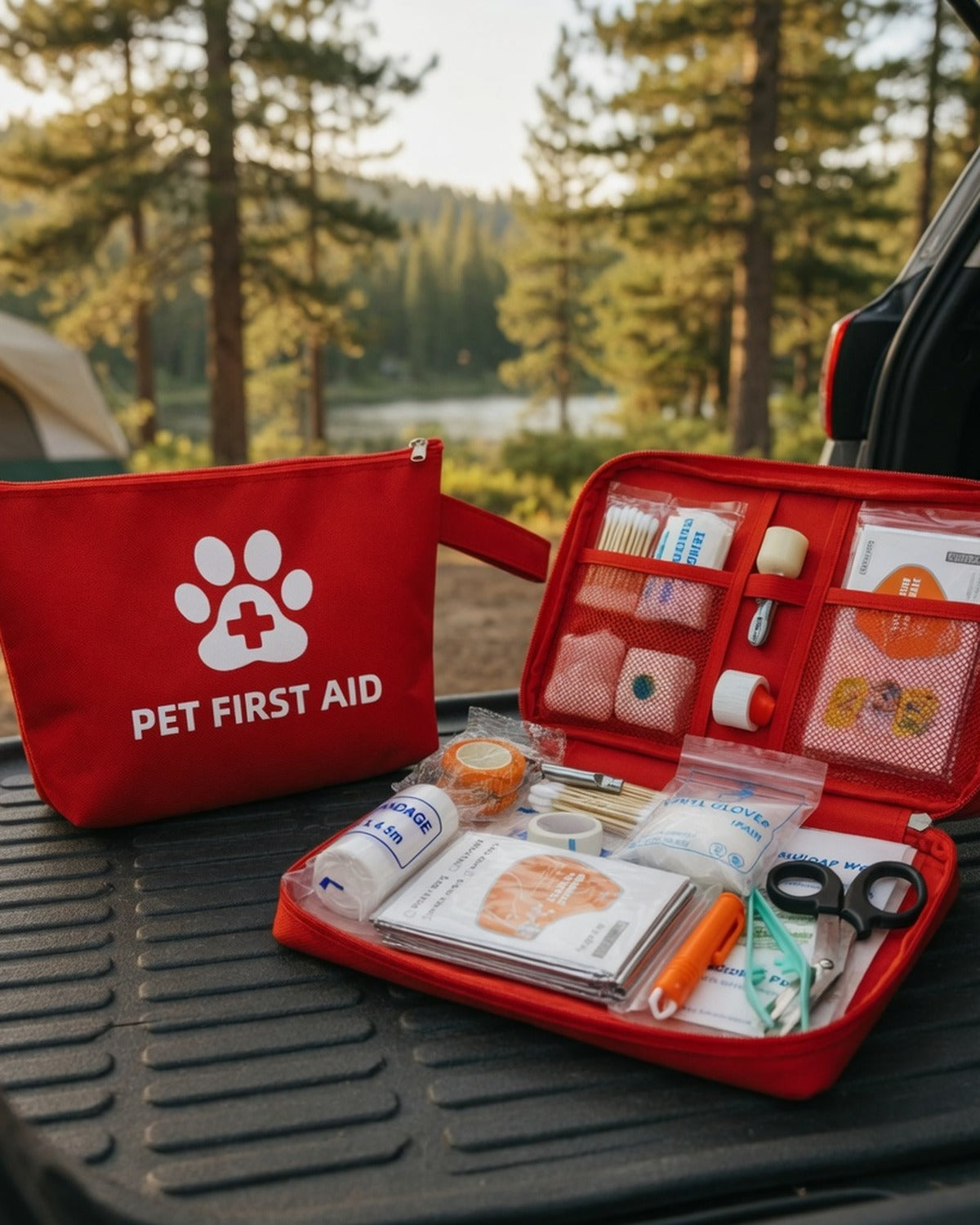 FieldReady Pet First Aid Kit — full lifestyle photo
