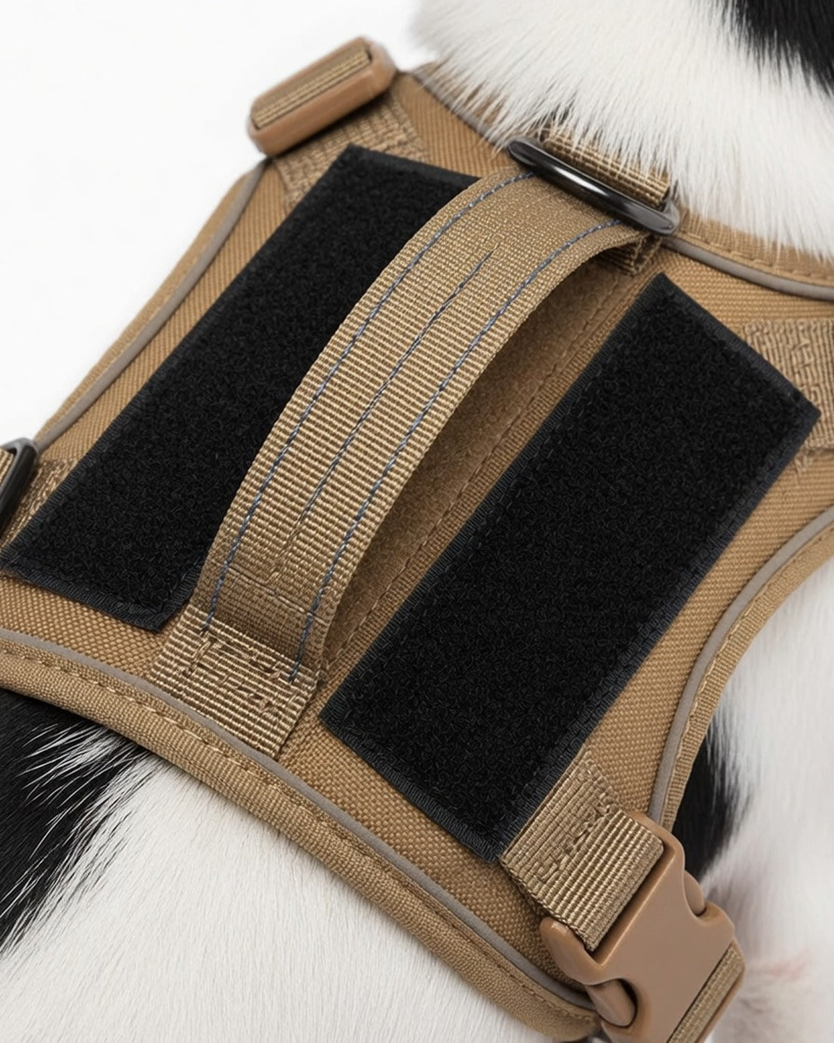 Small Dog Tactical Harness with Vertical Handle — full product detail photo