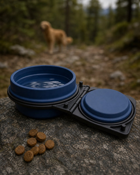 DuoFold Double Travel Bowl